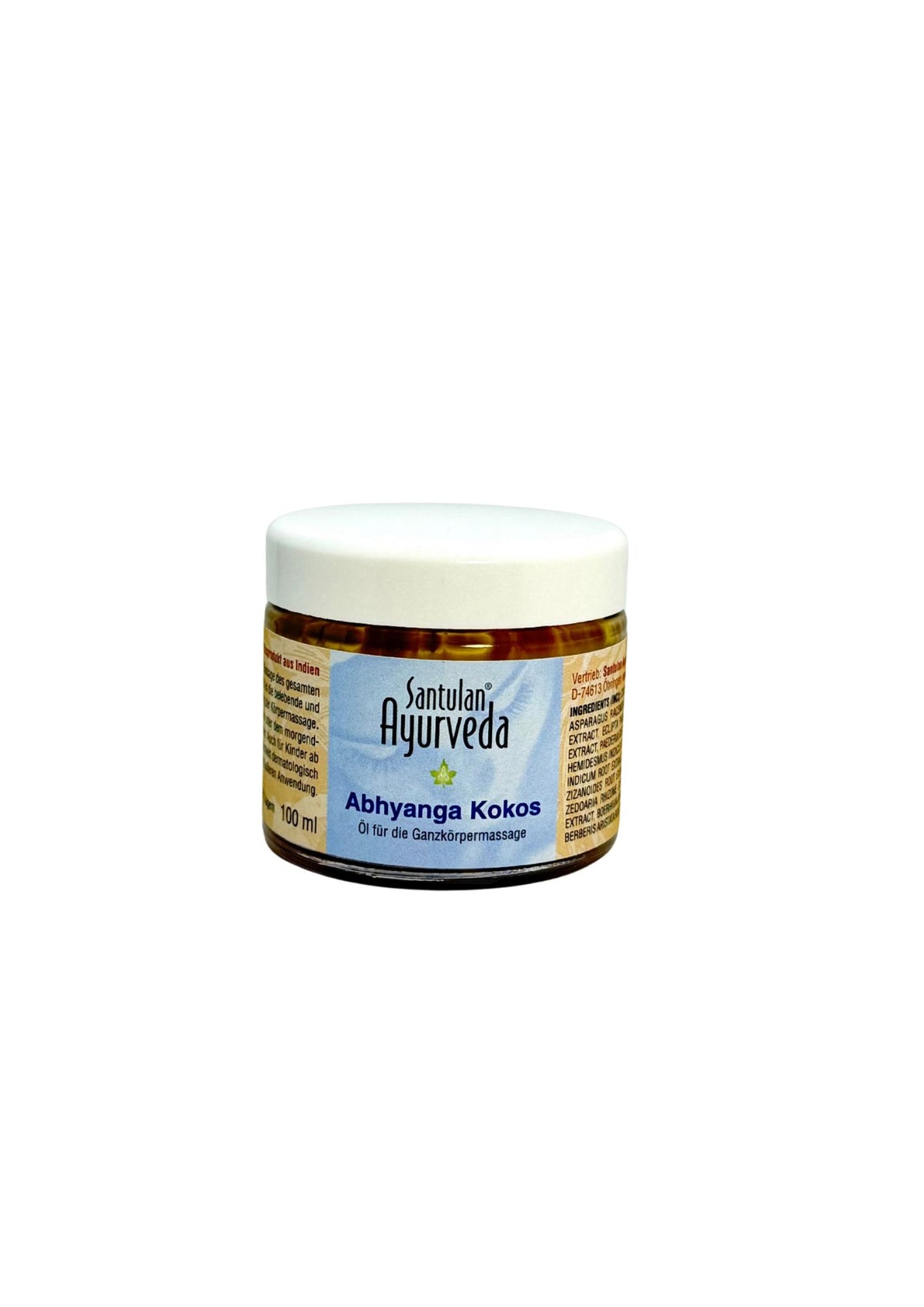 Abhyanga Kokos Massageöl 100 ml Santulan