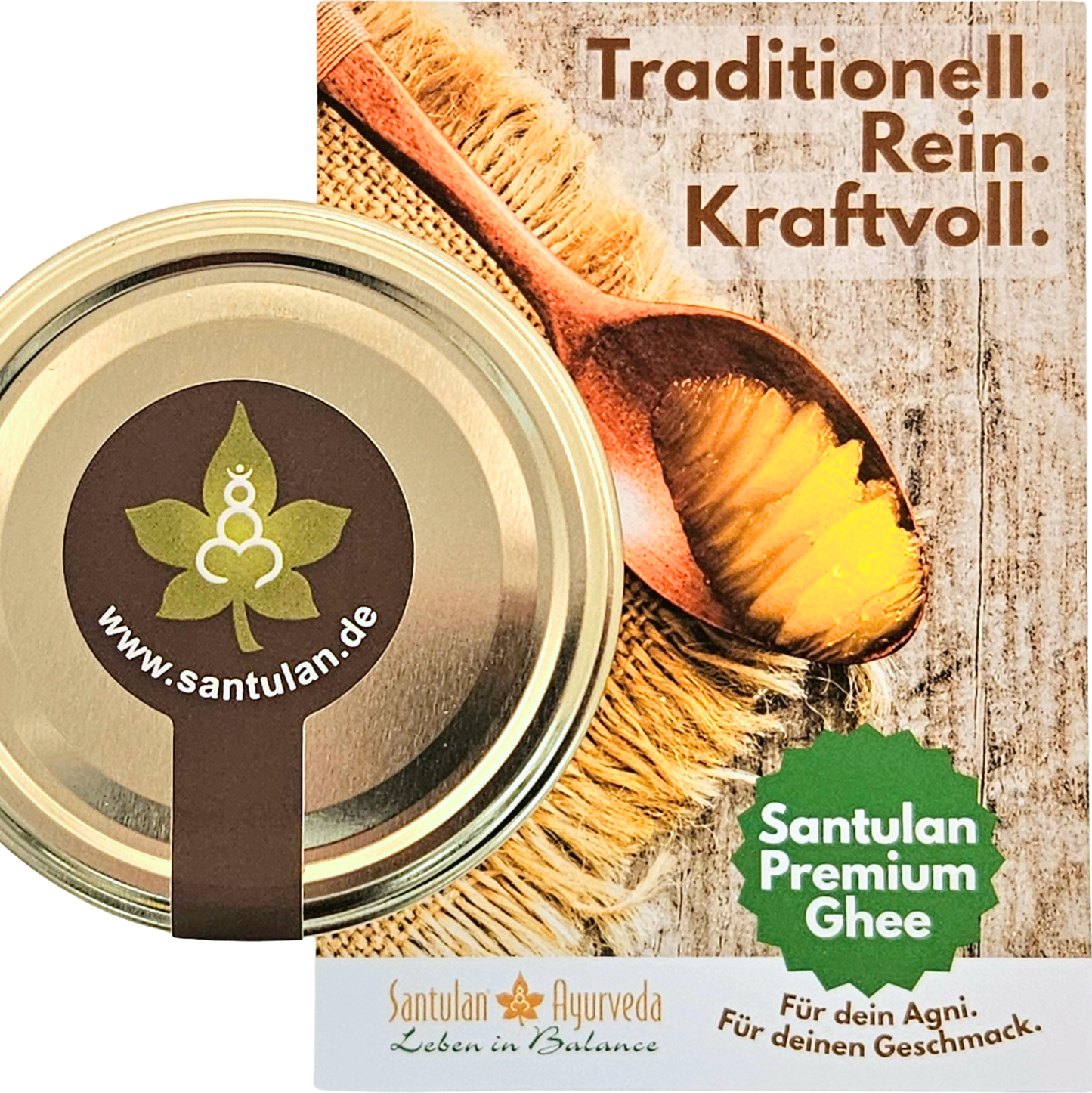 Premium Ghee bio 450 g Santulan