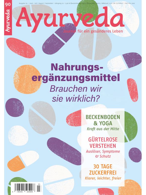 Ayurveda Journal Nr. 90: Nahrungsergänzungsmittel - Brauchen wir sie wirklich?