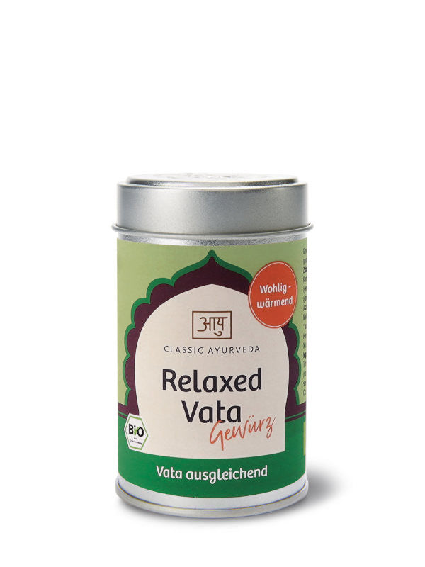 Relaxed Vata Gewürz Bio 70 g Classic Ayurveda