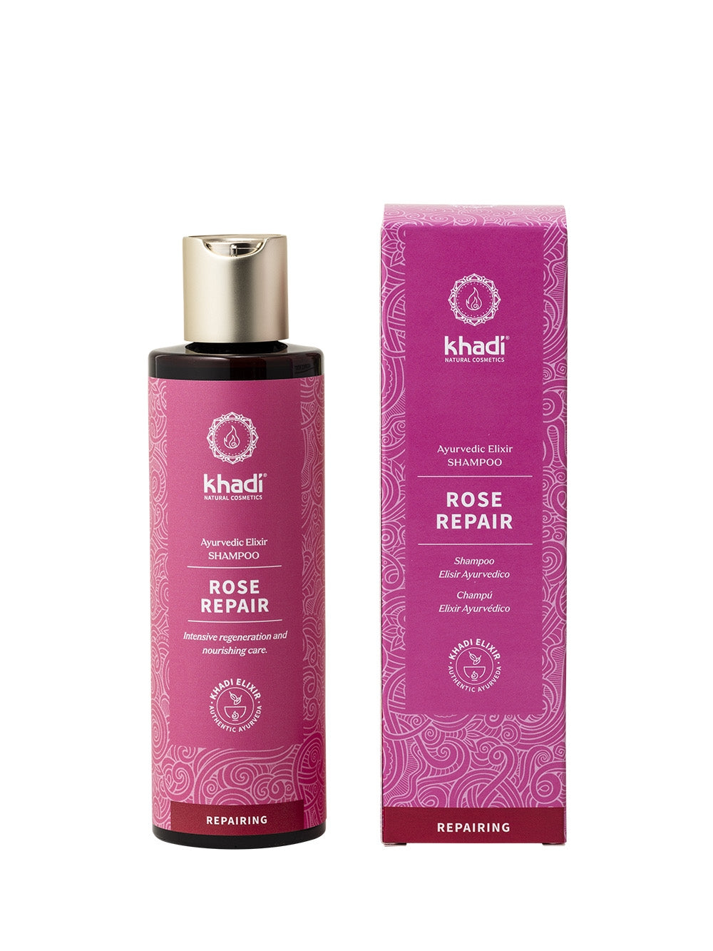 Shampoo Rose Repair 200 ml Khadi