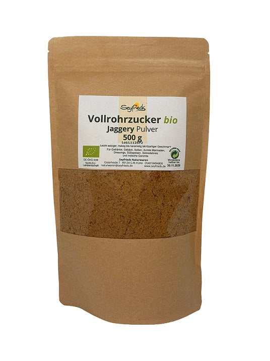 Jaggery bio 500 g Seyfrieds