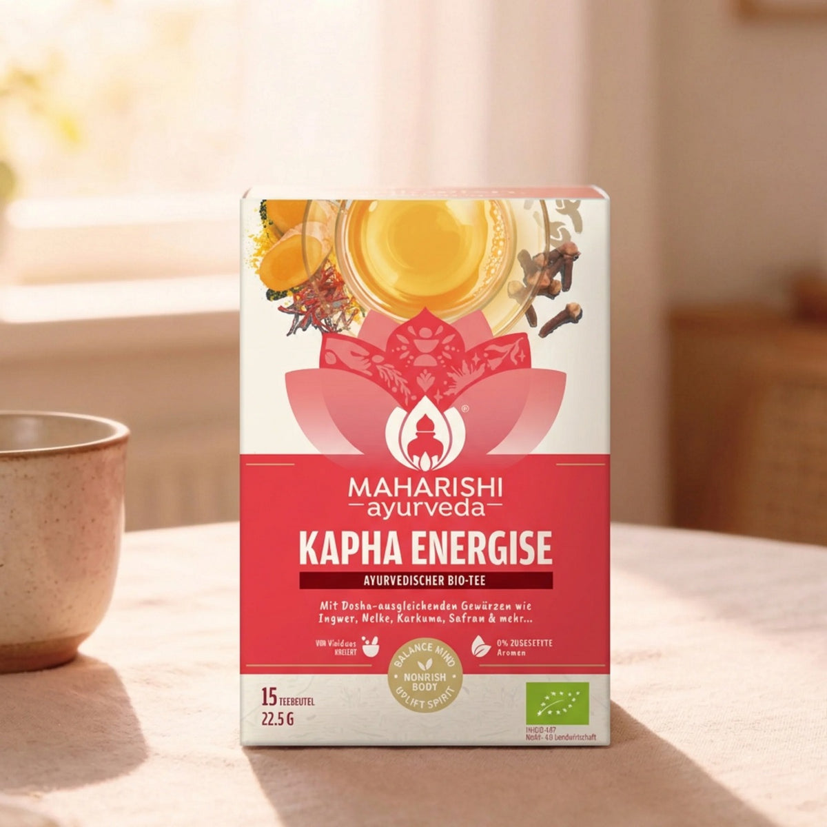 Kapha Energise Tee bio 15 Teebeutel Maharishi