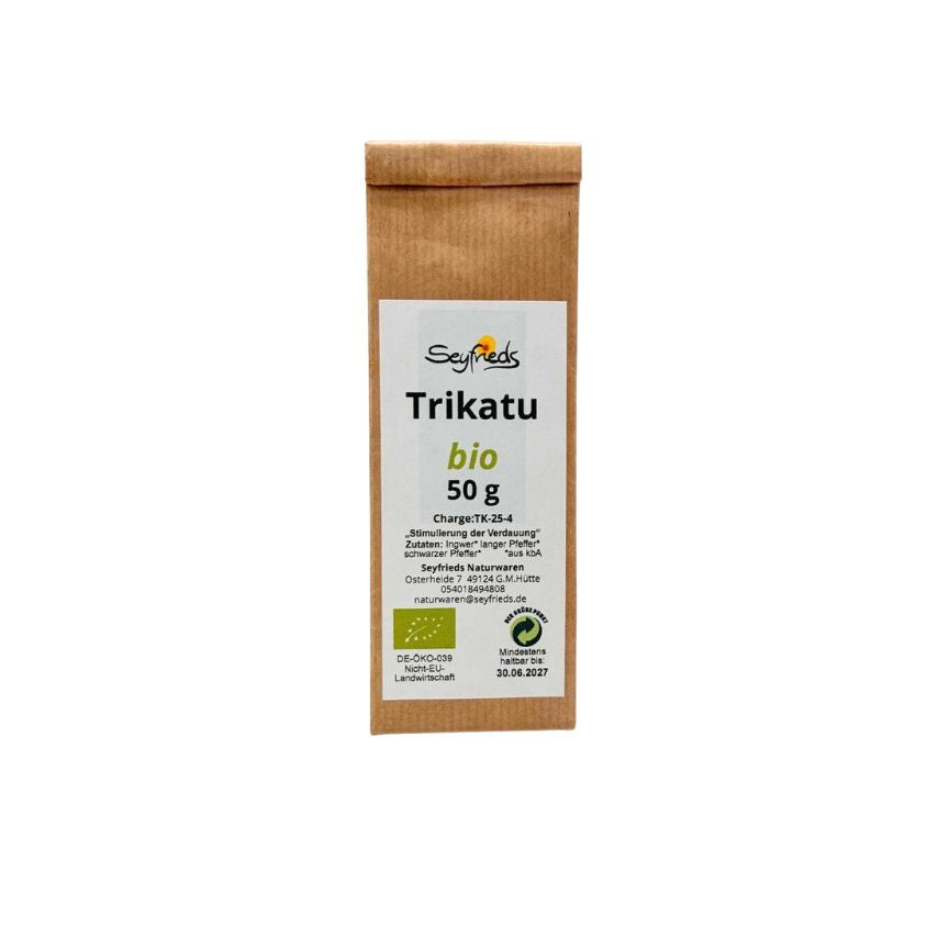 Trikatu Churna bio 50 g Seyfrieds