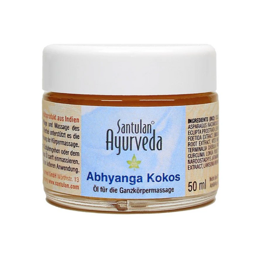 Abhyanga Kokos Massageöl 50 ml Santulan
