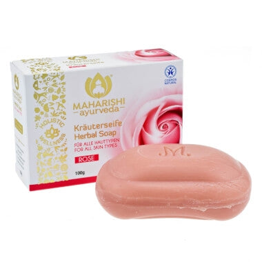 Rose Kräuterseife 100 g Maharishi