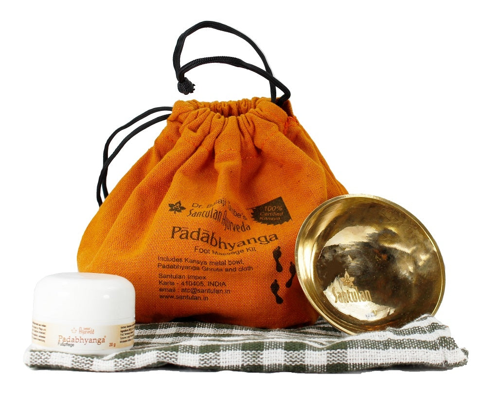 Padabhyanga Fußmassage Set Santulan