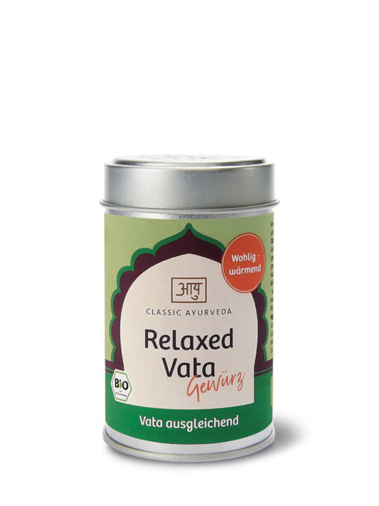 Relaxed Vata Gewürz Bio 70 g Classic Ayurveda