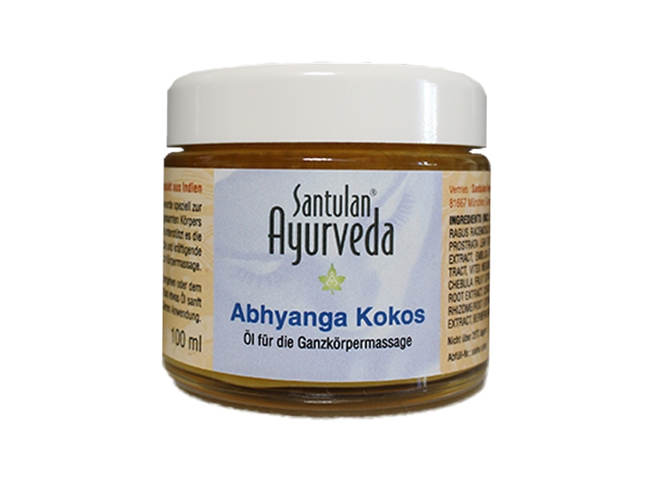 Abhyanga Kokos Massageöl 100 ml Santulan